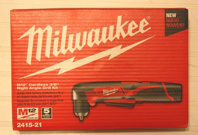 Milwaukee 2415-21 M12 3/8" Right Angle Drill Kit Review