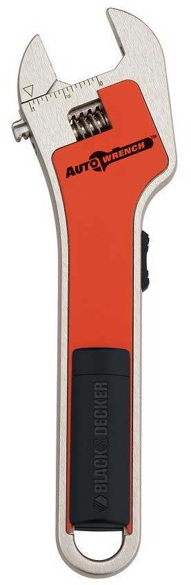 Black & Decker 8" Automatic Adjustable Wrench