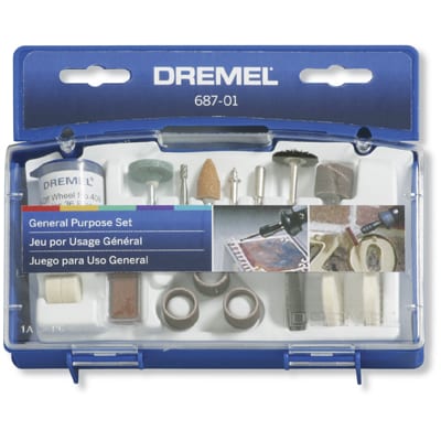 Dremel 52 Piece General Purpose Rotary Tool Accessory Kit With Case