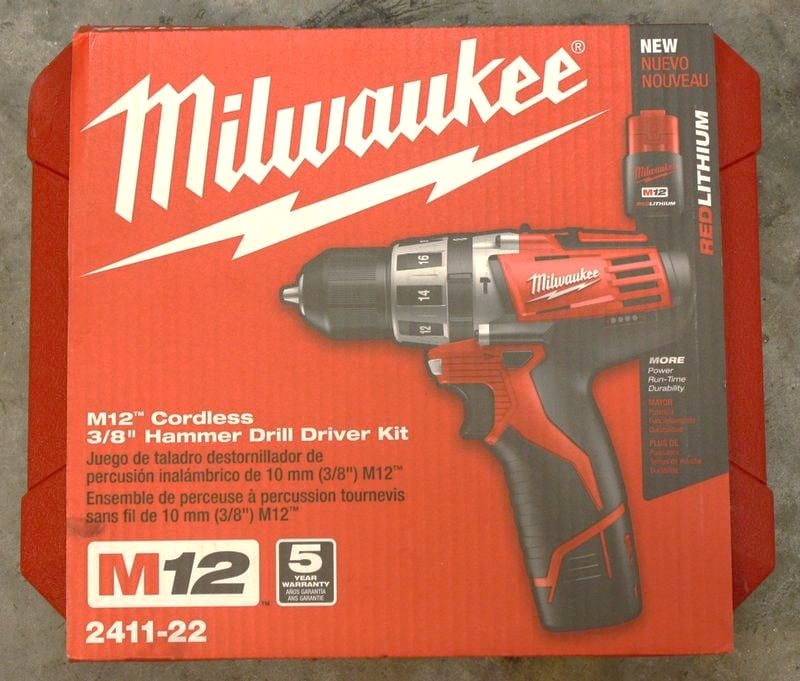 Milwaukee 2411-22 M12 Cordless 3/8" Hammer Drill Kit Review