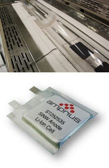 Silicon Electrodes, Nanotech Double Lithium-ion Batteries Storage