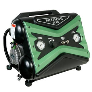 Hitachi EC119SA 4-Gallon Twin-Stack Air Compressor Review