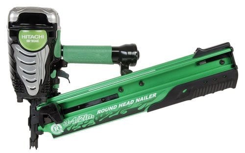 Hitachi NR90AE Round Head 3-1/2-Inch Framing Nailer