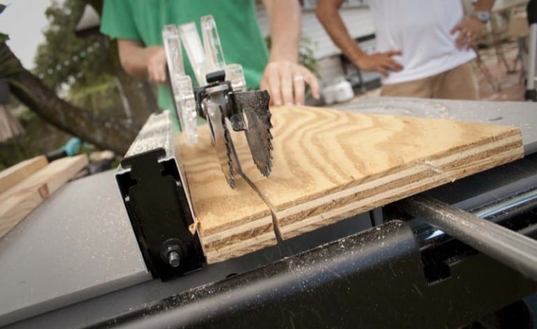 Safe discount table saw