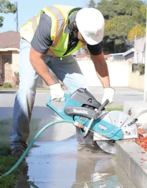 Makita dpc7301 concrete saw best sale