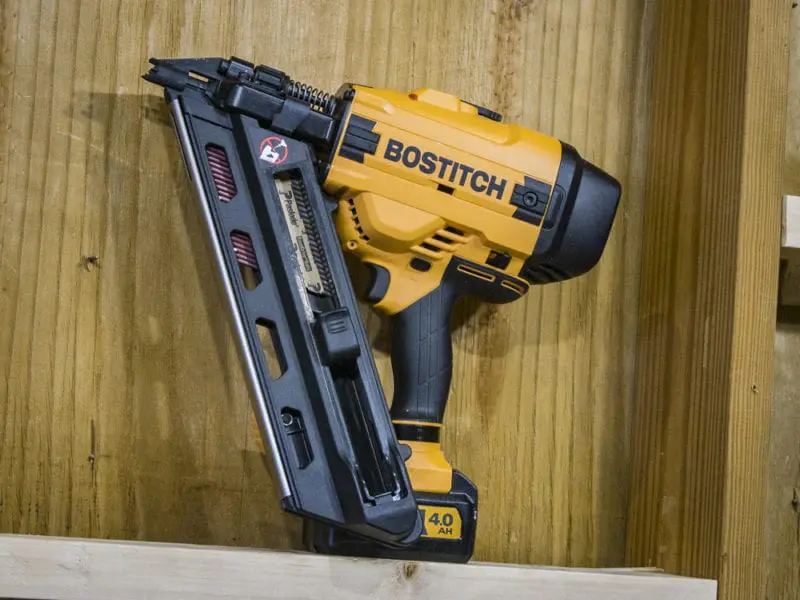 Bostitch cordless framing nailer discount