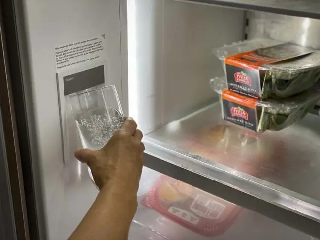 Bosch water dispenser fridge new arrivals
