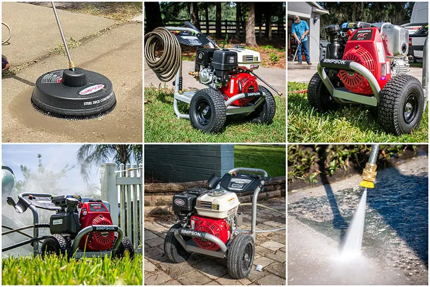 Simmons power washer hotsell