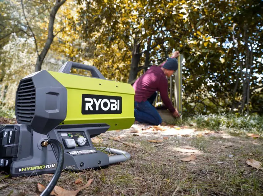 Ryobi 18V Hybrid Forced Air Propane Heater Pro Tool Reviews