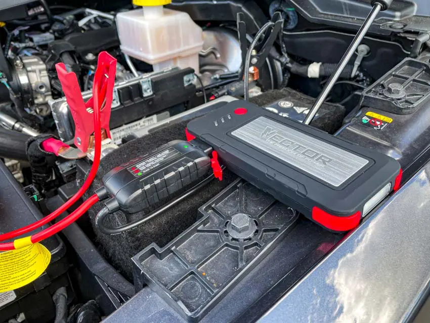 Vector Lithium Ion Jump Starter Review 1200 Amp PTR