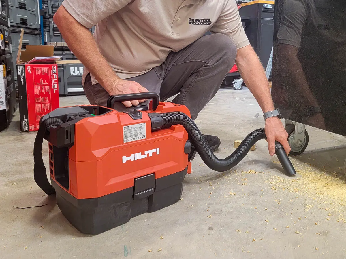 Hilti Nuron VC 2D 22 Cordless Vacuum Cleaner Review Pro Tool Reviews