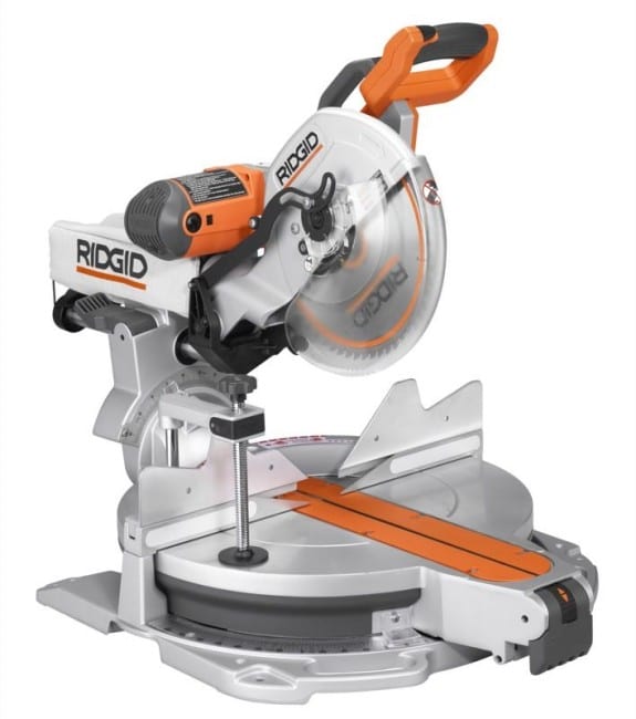 Ridgid MS1290LZA miter saw tall