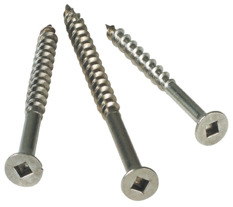 thumbnail image 2 of Fastenere #6 X 1-1/4" Stainless Steel Square Drive Deck Screws (Pack Of 50) - 18-8 Grade, Flat Head For Wood/Composite 2 of 5
