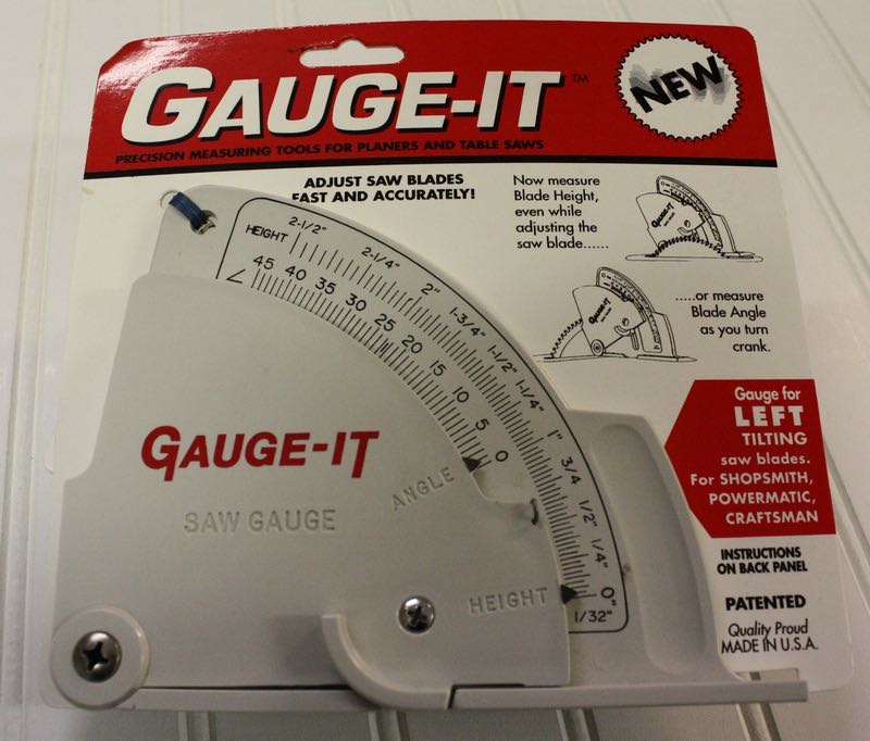 Gauge-It Table Saw Gauge