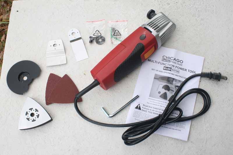 chicago electric multi tool kit