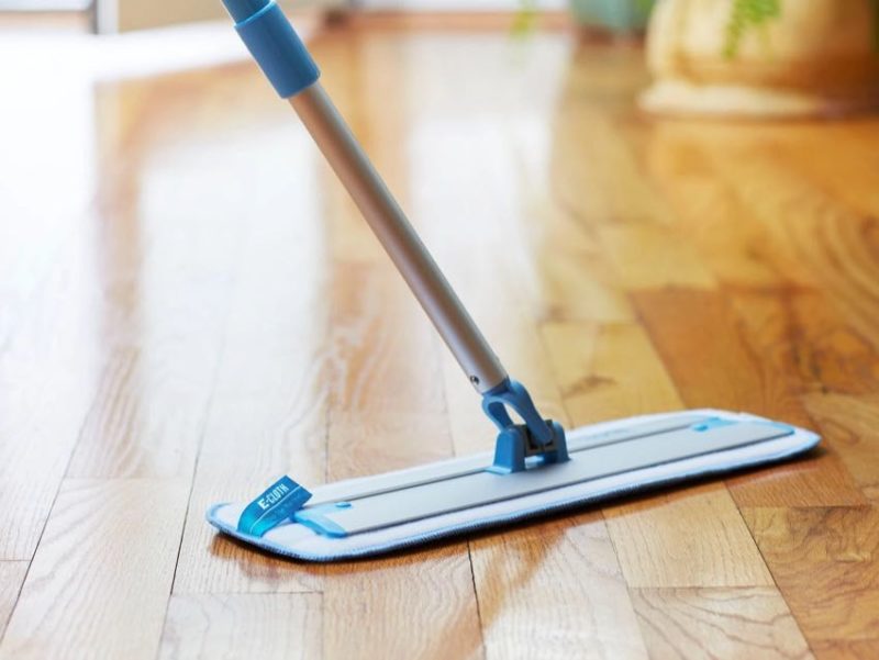 dust mop cleaning wood floor care