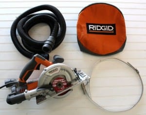 Ridgid R3400 Fiber Cement Saw kit