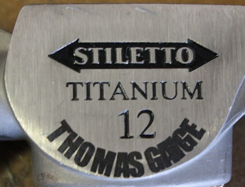 Stiletto laser engraving