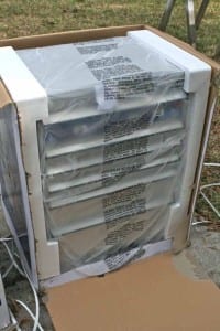 Kobalt 27 inch tool chest packing