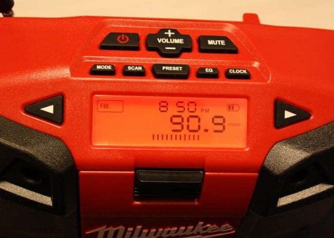 Milwaukee 2590-20 M12 Radio controls