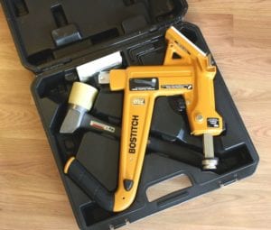 Bostitch MFN-201 Manual Flooring Cleat Nailer Kit review