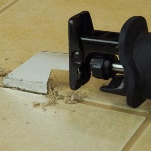 Milwaukee Scraper and Grout Removal Blades application