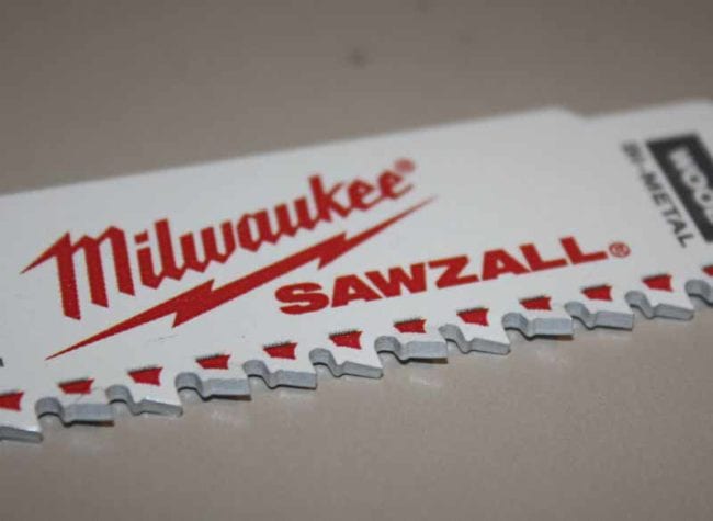 Milwaukee's New SawZall Ax Blades