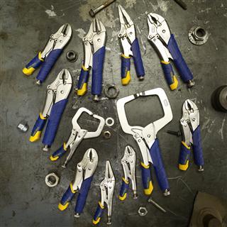 Irwin Locking Pliers and clamps