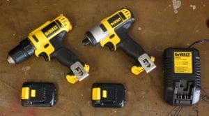 DeWalt DCK211S2 12V MAX Cordless Drill and Impact Driver Kit feature -1
