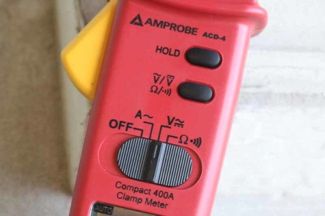 Amprobe ACD-4 Compact Clamp Meter feature