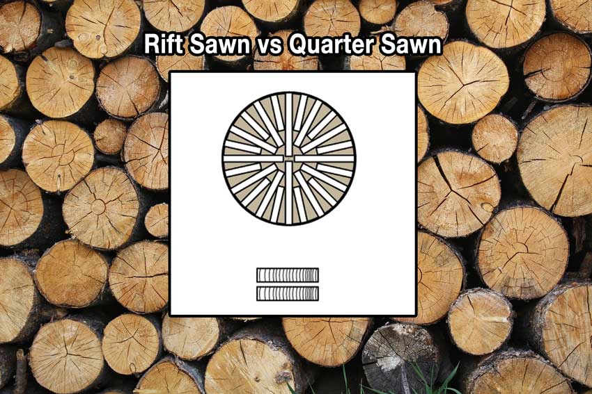 rift saw vs quarter sawn wood lumber