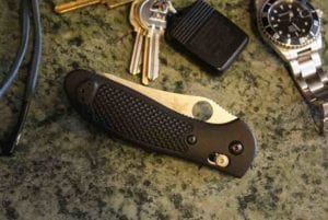 Benchmade 550HG Griptilian AXIS Locking Mechanism Knife feature