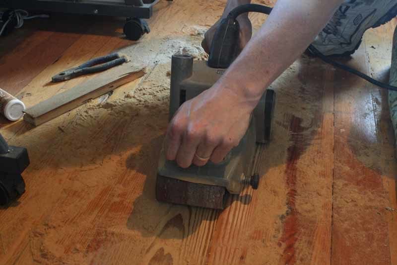 How to Repair and Replace 0.75-inch Wood Flooring process -6