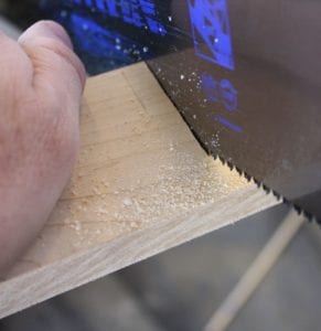 Irwin 15 inch Universal Handsaw application