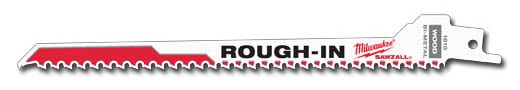 Milwaukee Flush Cut and Rough-in SawZall Blades