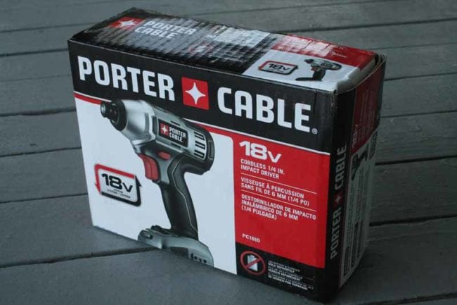 Porter Cable PC18ID 18V Lithium Impact Driver