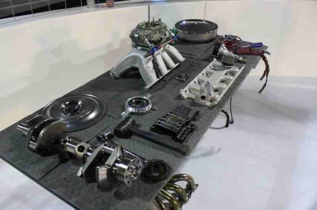 Crank_intake_valley pan_and ignition parts