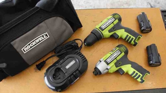 Rockwell RK1001K2 12V Drill and Impact Driver Combo Kit