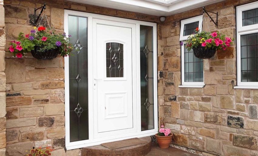 uPVC exterior door