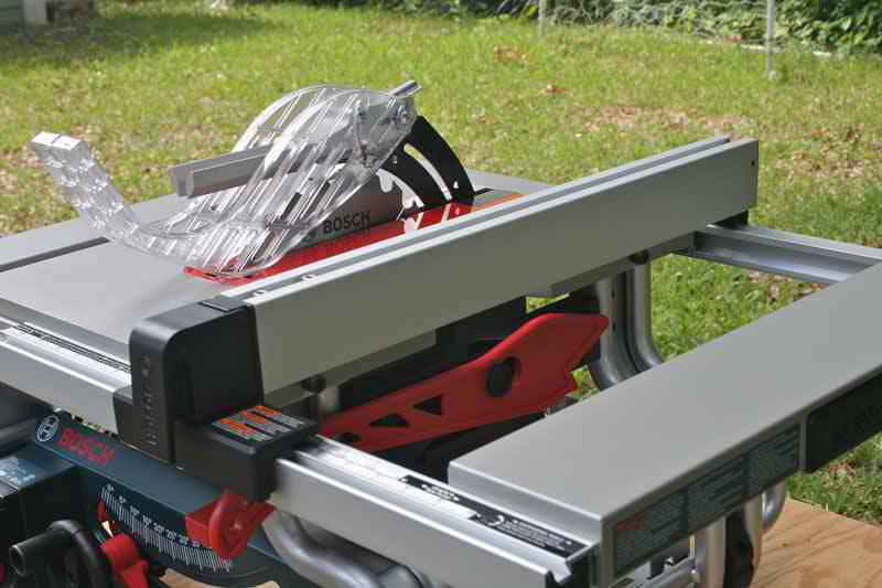 Bosch GTS1031 10-inch Table Saw Shift Application