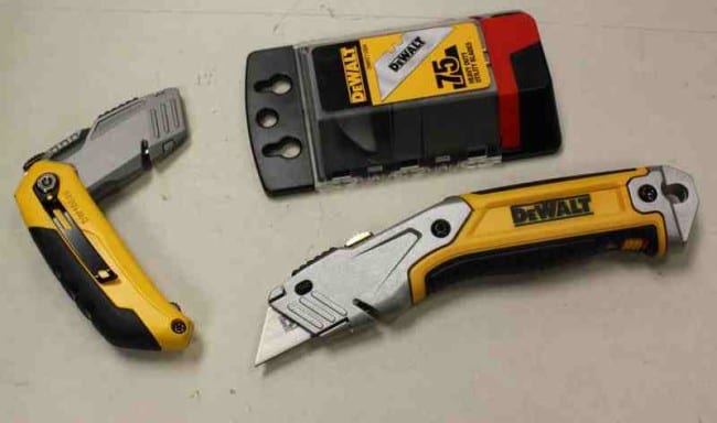 DeWalt Utility Knifes and Blades