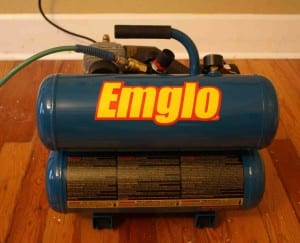 Emglo EM810-4V Compact 4-Gallon Oiled Air Compressor feature