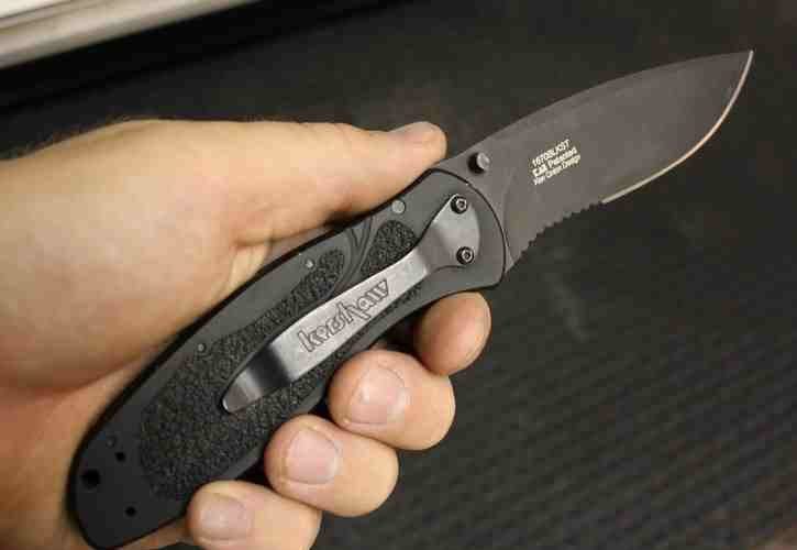 Kershaw Blur Folding Knife 1670BLKST Features