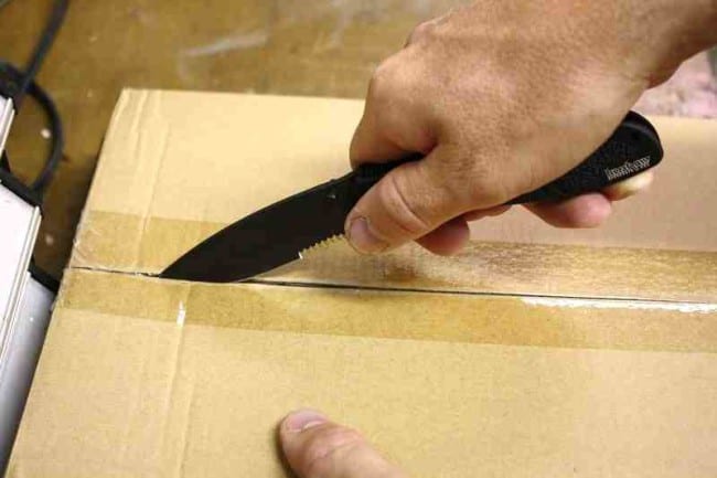 Kershaw Blur Folding Knife 1670BLKST application
