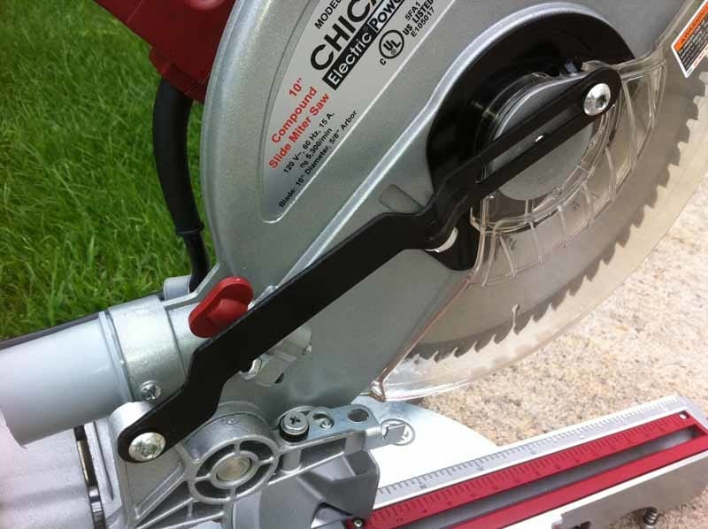 Chicago Electric 10-inch Sliding Compound Miter Saw blade