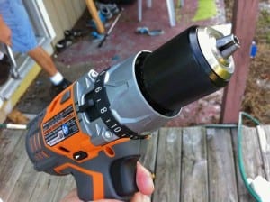 Ridgid R8611501 18V X4 Hammer Drill chuck