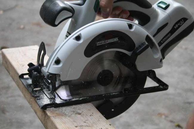 Masterforce 18V Lithium-ion circular saw