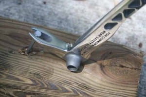 Stiletto stainless steel clawbar pull