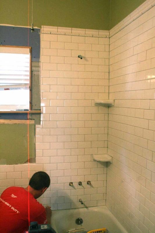 remodeling bathroom tile