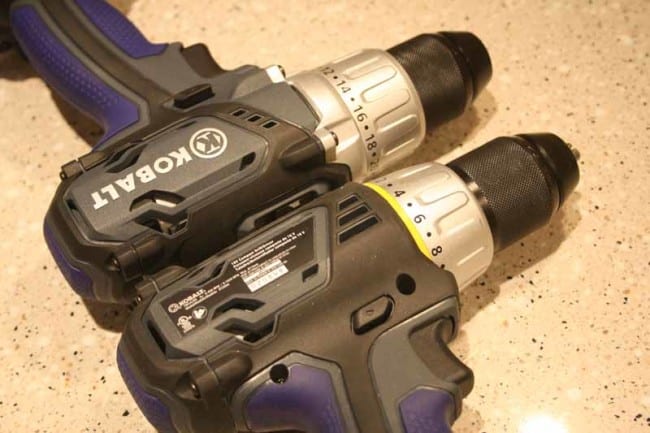 Kobalt KT200A 18V Compact Drill Driver compared